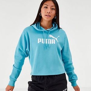 Puma Women’s Elevated Essential Cropped Hoodie